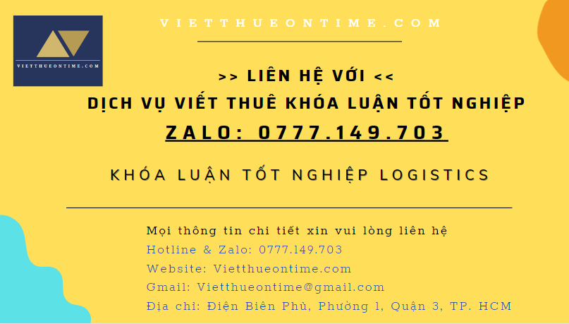 Khóa luận Logistics