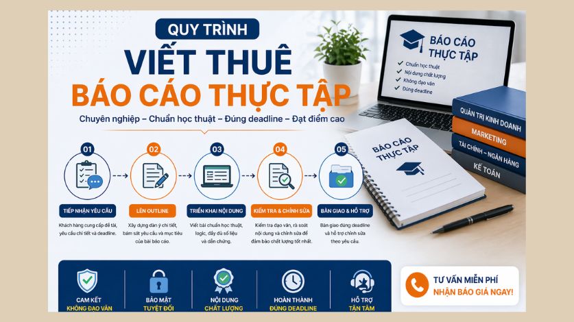 Viết thuê báo cáo thực tập tại viethueontime