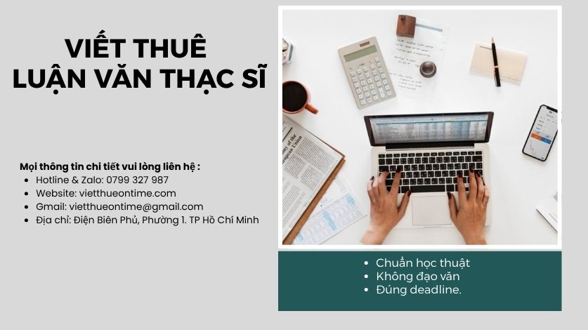 Viết thuê luận văn thạc sĩ tại vietthueontime