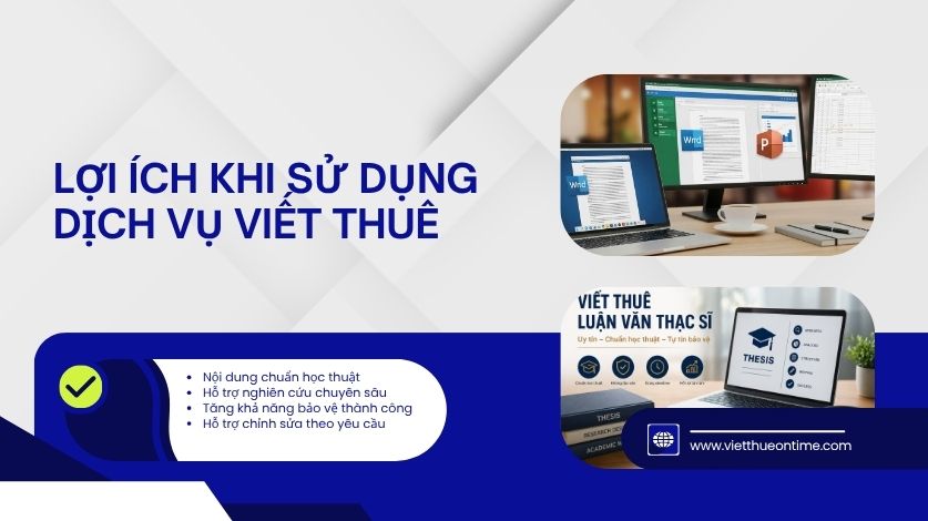 Viết thuê luận văn thạc sĩ tại vietthueontime