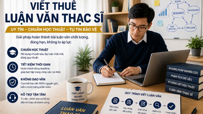 Viết thuê luận văn thạc sĩ tại vietthueontime