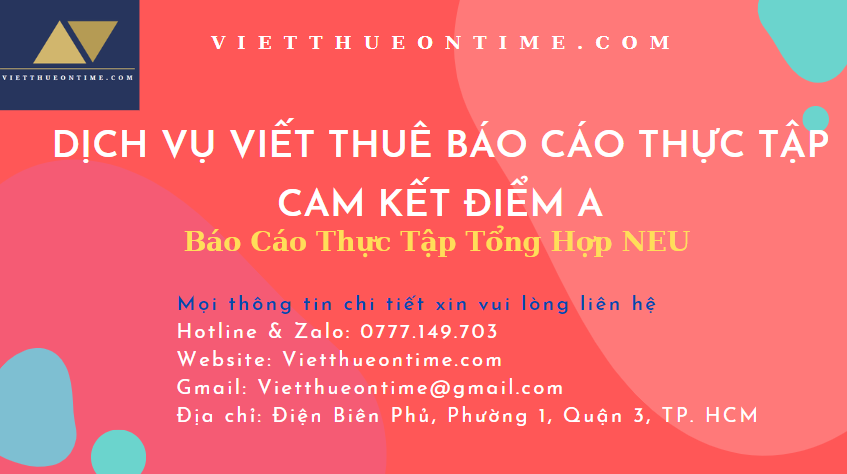 Báo cáo thực tập tổng hợp NEU