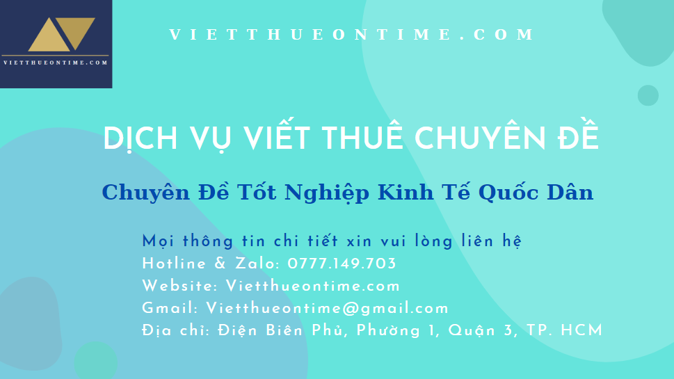 Chuyên đề tốt nghiệp NEU