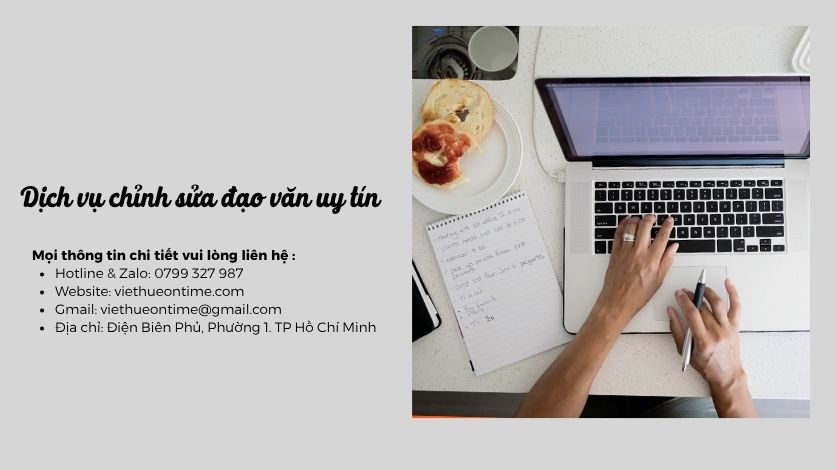 Dịch vụ chỉnh sửa đạo văn 