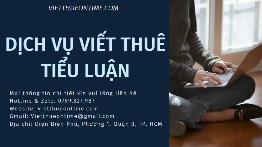 Dịch vụ viết thuê tiểu luận Vietthueontime