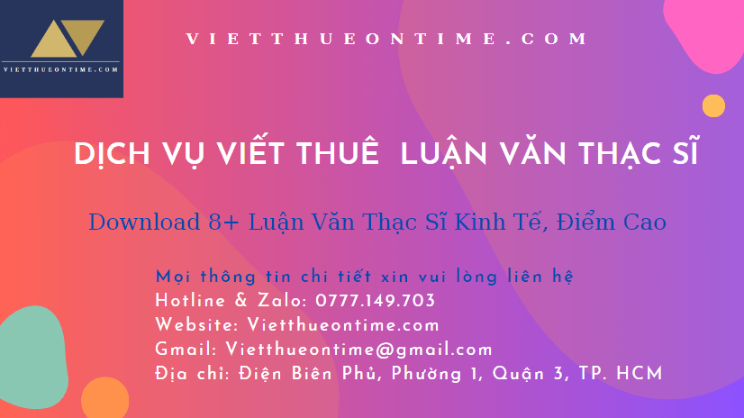 Luận Văn Thạc Sĩ Kinh Tế, Điểm Cao