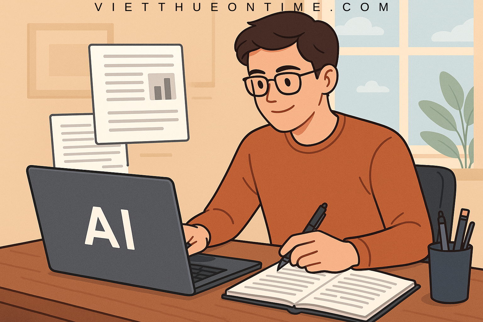 Cách Viết Báo Cáo Thực Tập Bằng AI Hiệu Quả