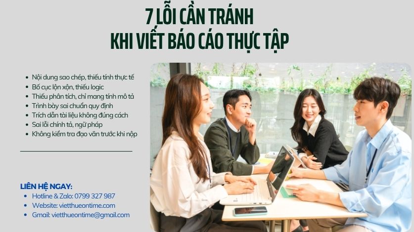 Báo cáo thực tập bị điểm thấp