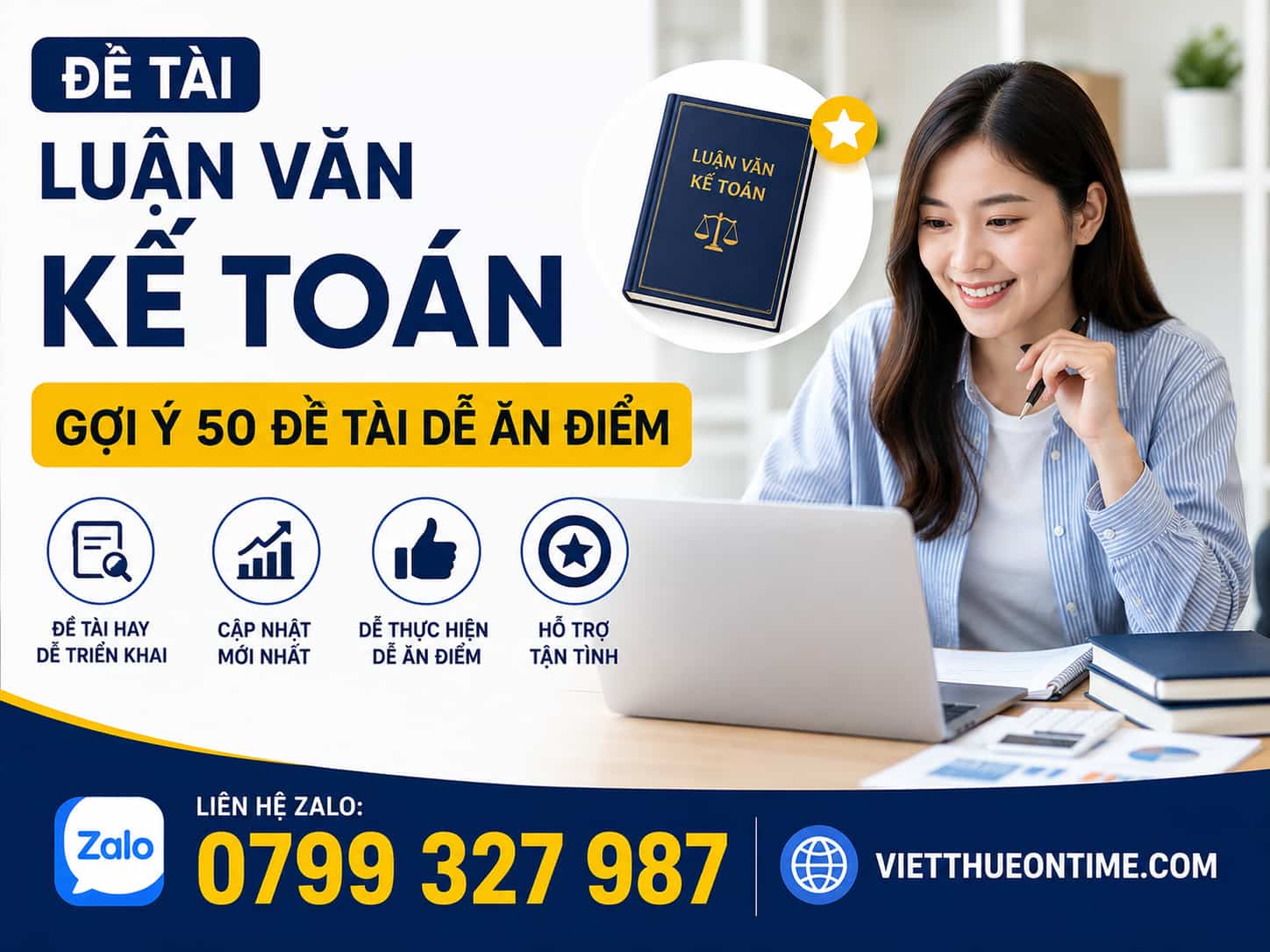 Đề tài luận văn kế toán: Gợi ý 50 đề tài dễ ăn điểm