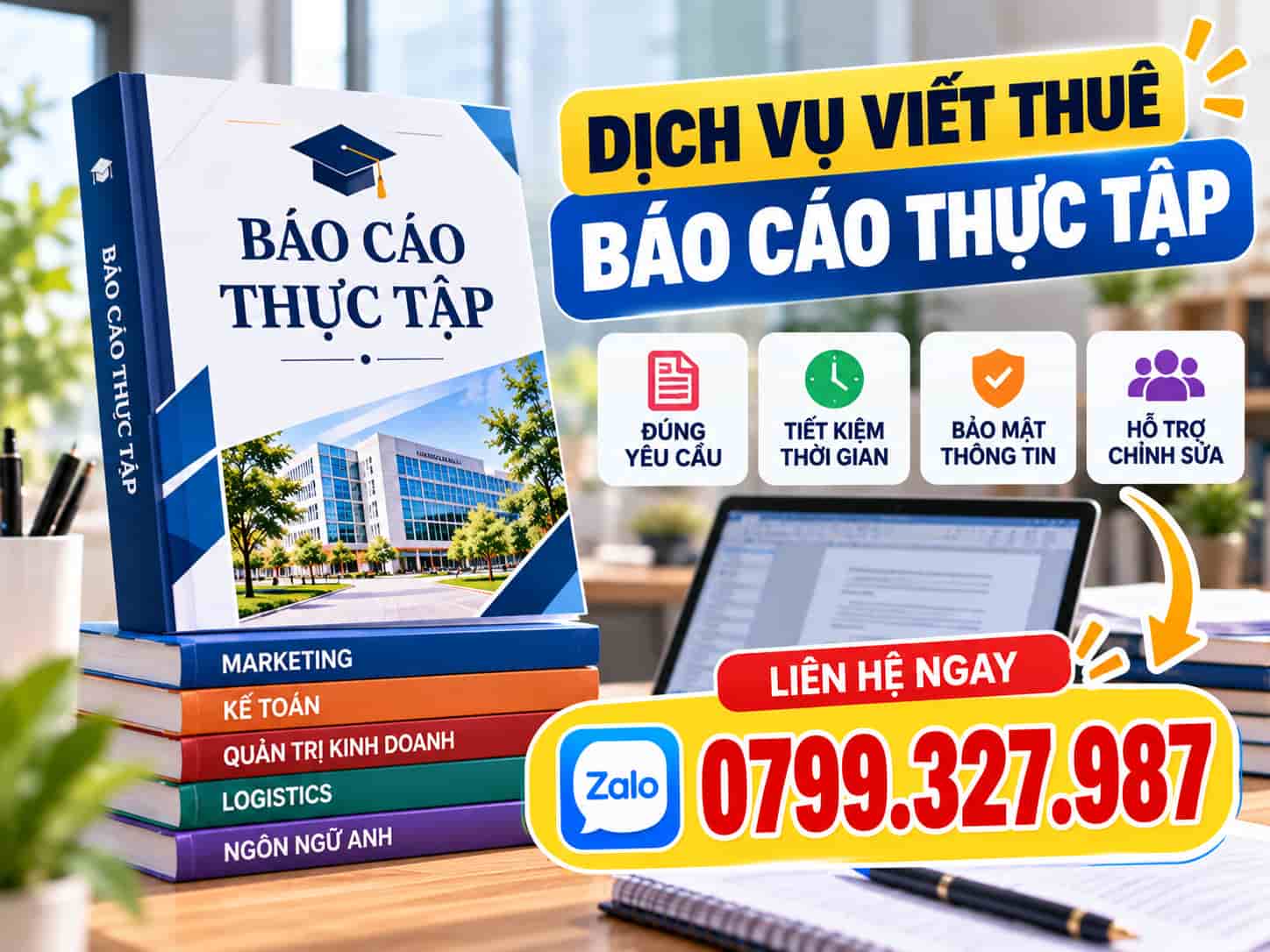 Bố Cục Báo Cáo Thực Tập